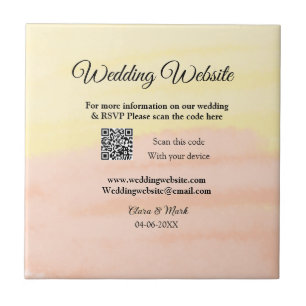 Site de casamento adicionar código Q R digitalizaç