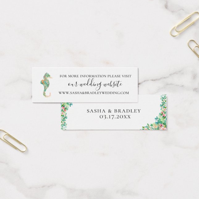 Site de Casamento de Cavalos de Marinha da Ilha Bo (Escritótio)