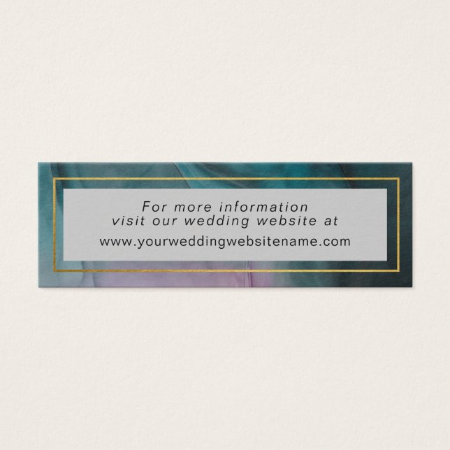 Site de Casamento de Lixo com Tinta de Luxe Jewel  (Frente)