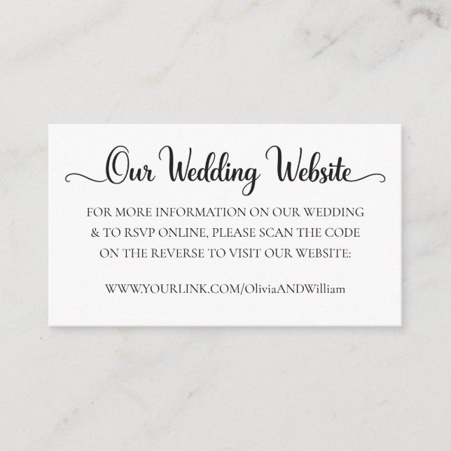 Site de Casamento Mínimo & Inserção de Informações (Frente)
