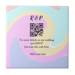 site de casamento rsvp q r código adicionar texto
