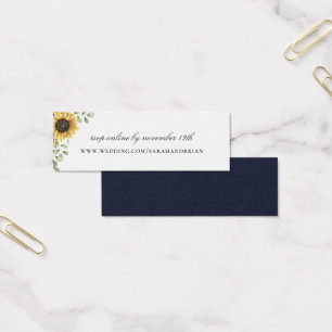 Site Rustic Sunflower Marinho Wedding RSVP