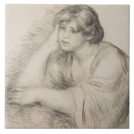 Sitting Girl (por Pierre-Auguste Renoir)