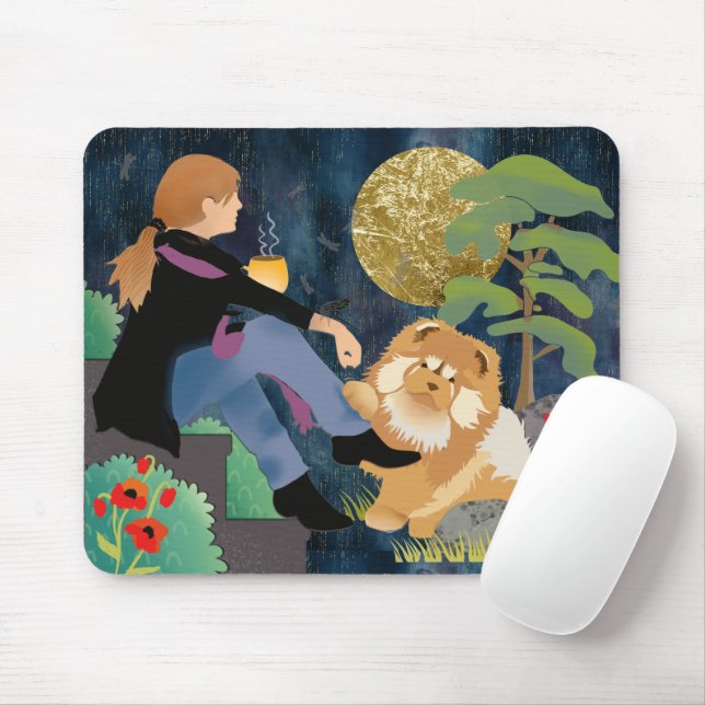SITZ E THINKZ Chow - Mousepad (Com mouse)