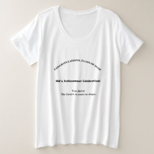 Size Camiseta Class of 2029 Plus Orgulho de Graduado