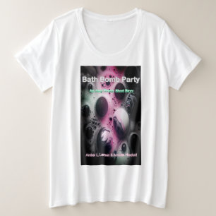Size Camiseta Feminina Tamanho Plus Festa de Bombas de