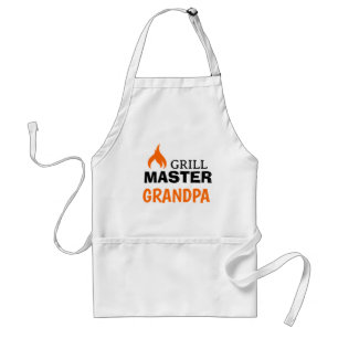 SIZZLE! 🍔 Avental Grill Master Grandpa