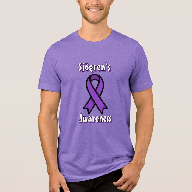 Sjögren's Awareness | Purple Ribbon (Frente)