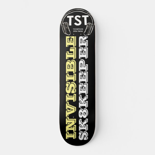 SK8KEEPER INVISÍVEL Skateboard (Frente)