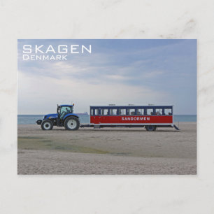 Skagen/Grenen Dinamarca Cartão postal!
