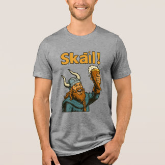 Skål! – Viking Ale Toast Retro Comic Art