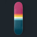 skate<br><div class="desc">Contraste de faixa de safra de fundo. Padrão de faixa de surf do estilo retrô de verão.</div>