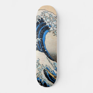 Skate 神奈川沖浪裏, Grande Onda, Hokusai, Ukiyo-e