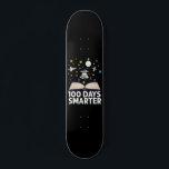 Skate 100º Dia da Escola 100 Dias Mais Inteligente Espaç<br><div class="desc">100º Dia Da Escola 100 Dias Mais Inteligentes Livros Espaço Presente Ao Longo Do Tempo</div>