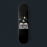 Skate 100º Dia da Escola 100 Dias Mais Inteligente Espaç<br><div class="desc">100º Dia Da Escola 100 Dias Mais Inteligentes Livros Espaço Presente Ao Longo Do Tempo</div>
