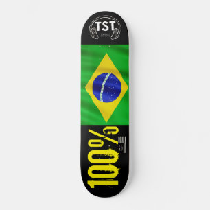 skate 100% BRASILEIRO JMT EUA