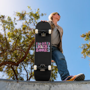 Skate 100 Dias Nos Livros Bola De Disco Groovy Retro