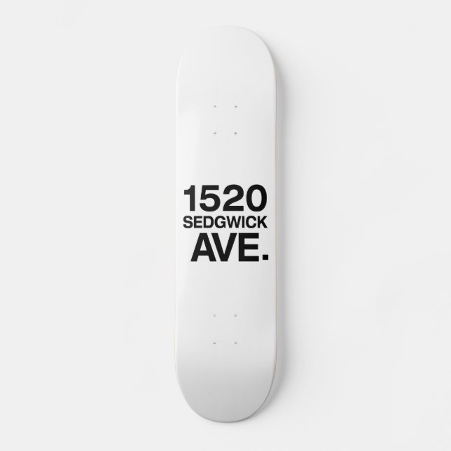 SKATE 1520 SEDGWICK AVE. (Frente)