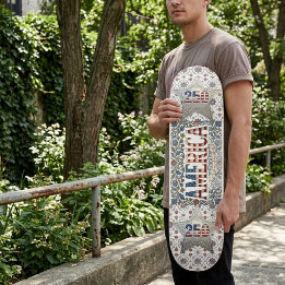 Skate 250 Anos América Aniversário Semi-quincentenário