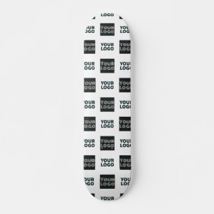 Skate 2 Logotipos Logotipos Simples Repetidos Branco