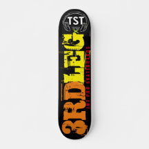 skate 3RD LEG JMT, deck de 7 ¾"