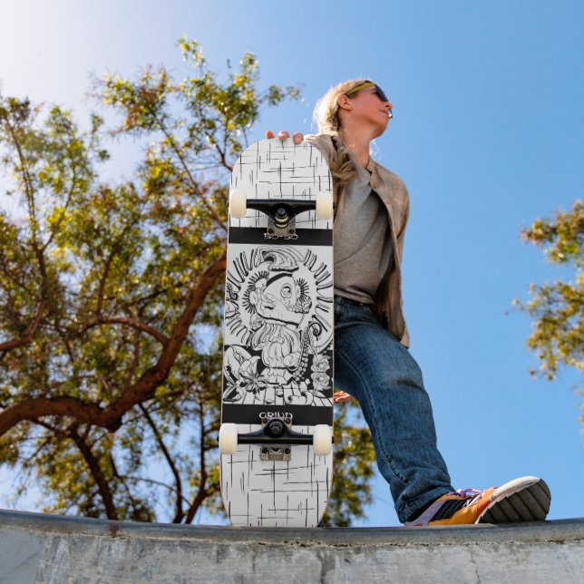 Skate 50-50 Grind (Ao ar livre 1)