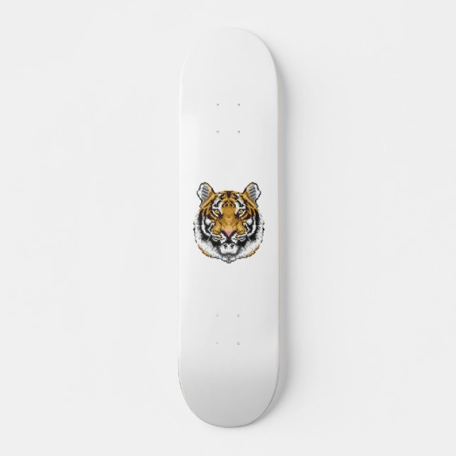 Skate 8 Bits Tigre (Frente)