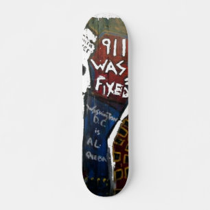 SKATE 911 TEVE SUPORTES DE MADEIRA FIXOS