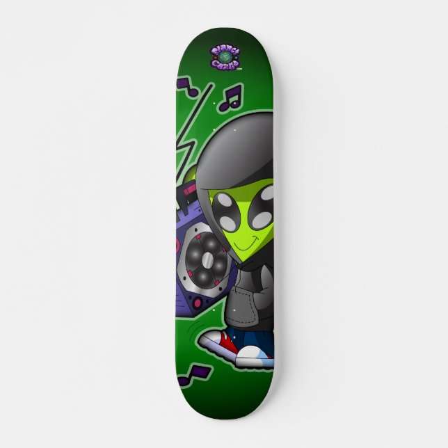 Skate A alienígena de Cazmo do planeta! (Frente)
