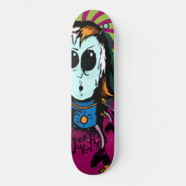 Skate A alienígena esboçado existe & vive em sua