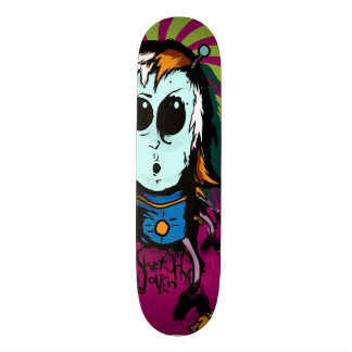 Skate A alienígena esboçado existe & vive em sua