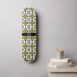 Skate A arte caleidoscópica do volume um a vinte