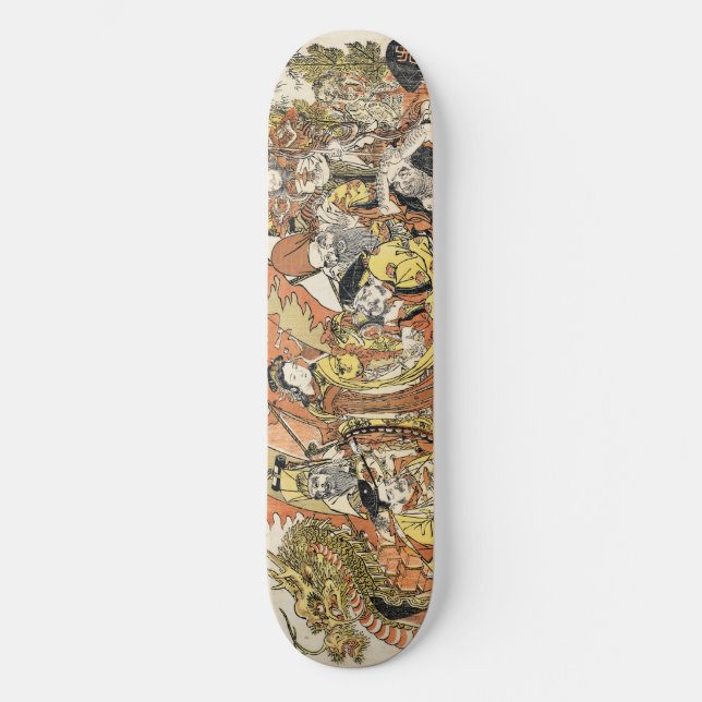 Skate A Boa Fortuna dos Sete Deuses no Barco do Tesouro (Frente)