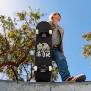 Skate A Caça ao Ovo Está Em Andamento Gnome Páscoa Engra