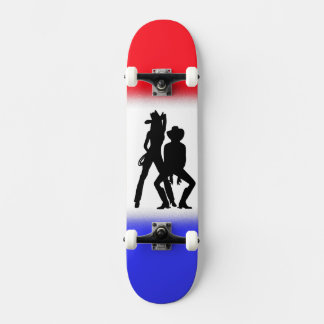 Skate A dança da linha ocidental do país ficou ruim