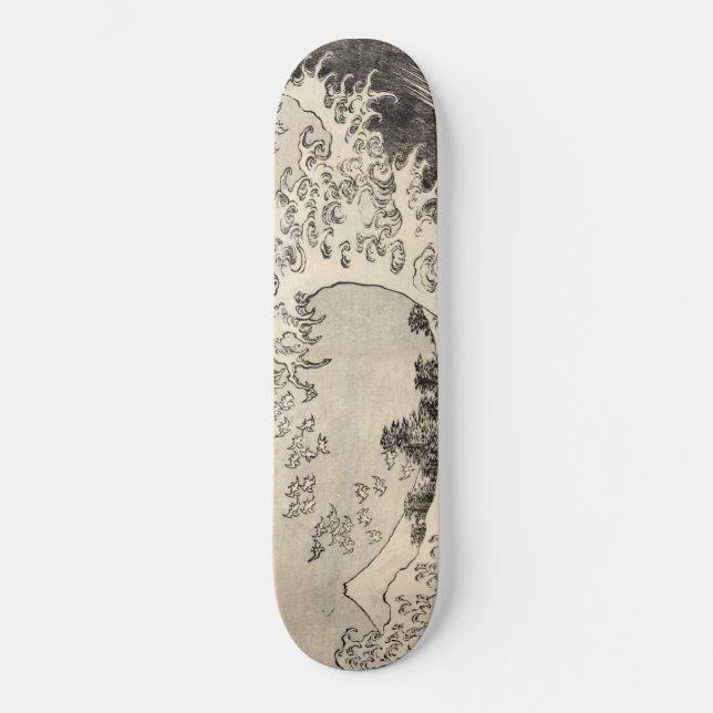 Skate A Grande Onda (por Katsushika Hokusai) (Frente)