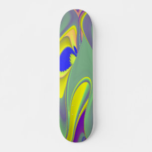 Skate A Mágica do Verão, Abstrato 3D Art