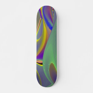 Skate A Mágica do Verão, Abstrato 3D Art