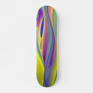 Skate A Mágica do Verão, Abstrato 3D Art