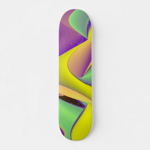 Skate A Mágica do Verão, Abstrato 3D Art
