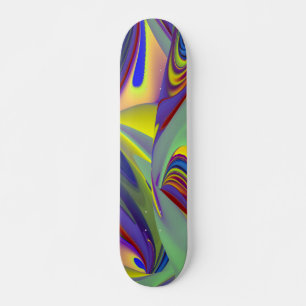Skate A Mágica do Verão, Abstrato 3D Art