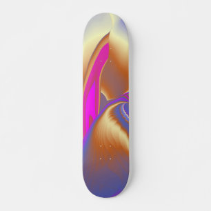 Skate A Mágica do Verão, Abstrato 3D Art