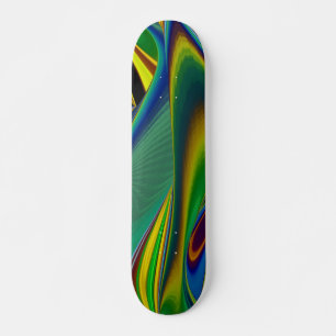 Skate A Mágica do Verão, Abstrato 3D Art