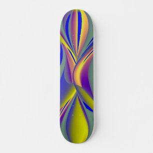 Skate A Mágica do Verão, Abstrato 3D Art