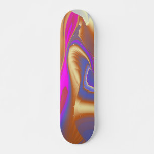 Skate A Mágica do Verão, Abstrato 3D Art