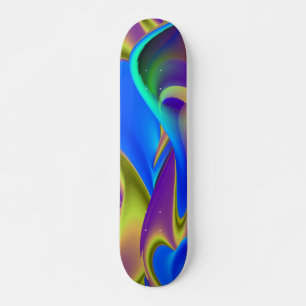 Skate A Mágica do Verão, Abstrato 3D Art