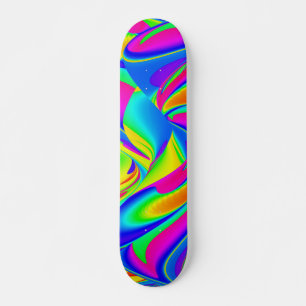 Skate A Mágica do Verão, Abstrato 3D Art