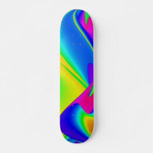 Skate A Mágica do Verão, Abstrato 3D Art