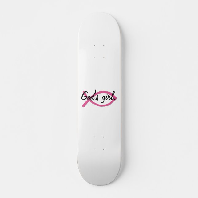 Skate A menina do deus (Frente)