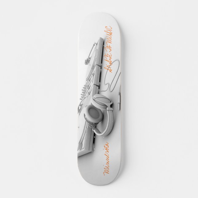 SKATE À MÚSICA (Frente)